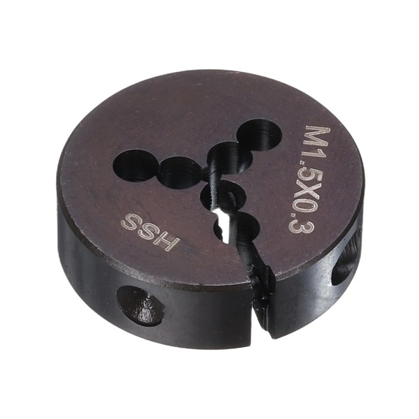 HARFINGTON Round Threading Die M1.5 x 0.3 Metric Thread 20mm