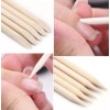 Unic Palitos De Naranjo Para Uñas Cutículas Etc 100 Piezas