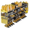 Power Tool Organizer Wall Mount with 12-Drill Holders-800Lbs Load Heavy