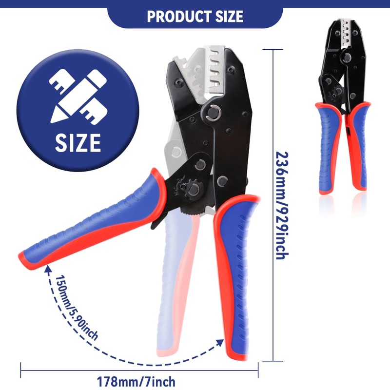 HKS Crimping Tool for Delphi APTIV Weather Pack Terminals or