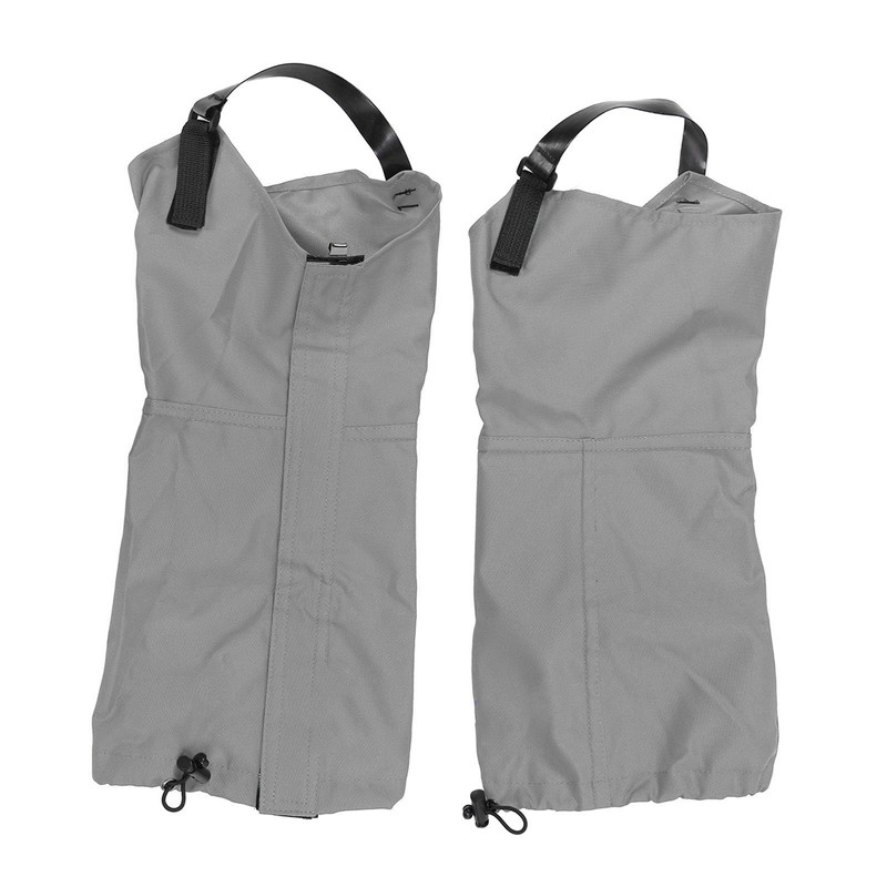 One Pair Snow Leg Gaiters Waterproof Unisex 600D Ripstop Oxford