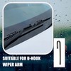 Heyner Exclusive Wiper Blades For Saab 9-3 Estate 2005-2007 Spoiler
