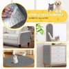Self-Adhesive Cat Scratch Mat Trimmable Cat Scratching Post Carpet 39in