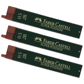 Faber-Castell Feinminen im Etui (,5 mm 2B (36 Minen))