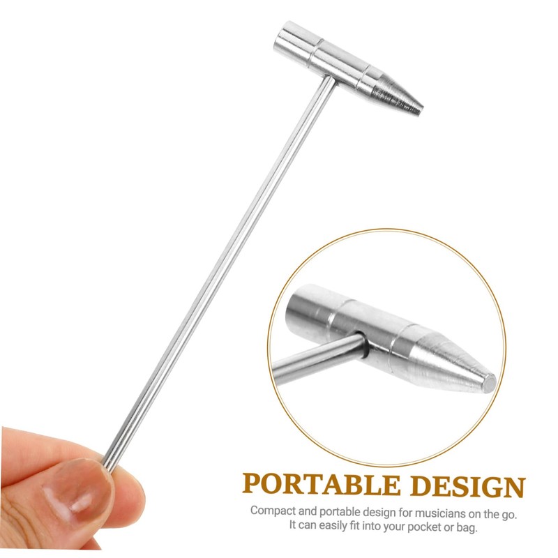 STOBOK Mini Hammer Metal Tuning Carimba Tuning Piano Tuning Harpsichord