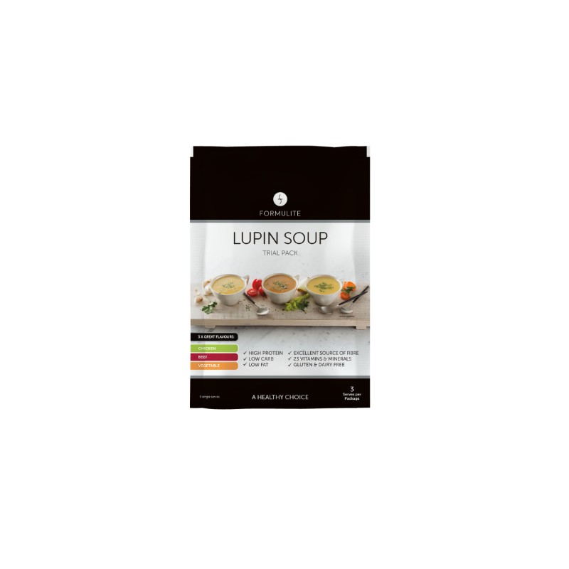 Formulite Lupin Soup Trial Pack 35g X 3 Sachets