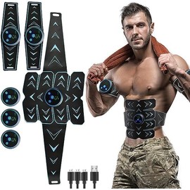 AB Stimulator Belt, Abdominal Toning Belt Trainer, Abs Workout Equipment, Ab Sport Exercise Belt for Men and Women