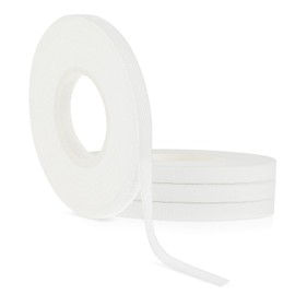 Qianyu 4 Rollen Sporttape weiß Finger Tape Hypoallergenes Tapes 0.5 cm x 10 m Handball Zubehör hautfreundliches Klettertape Elastisches Kinesiologie Tape für Volleyball Torwart Training Kraftsport
