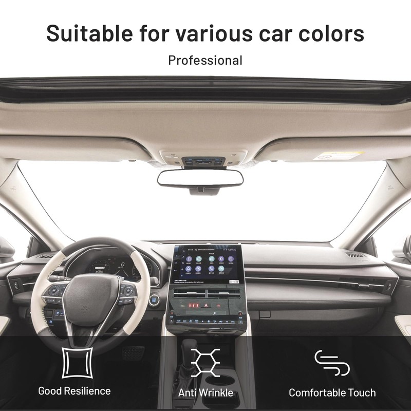 Babnecl Auto Headliner Fabric 96" L × 60" W Mesh
