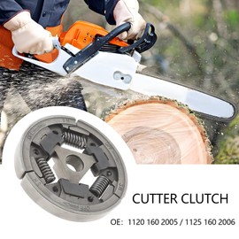 SG Store 2PCS Complete Clutch Assembly Compatible with Stihl TS400 Disc Cutter Cut Off Saw 74x10mm OE 1120 160 2005 Home Garden Power Tool Accessories