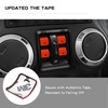 Polodunn Window Button Cover for 2012-2017 Jeep Wrangler JK &