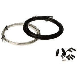 Jagwire Elite Sealed Shift/Gear Cable Kit (x2 Cables) - Stealth Black