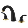 SUMERAIN 2 Handle Widespread Roman Bathtub Faucet Tub Filler with