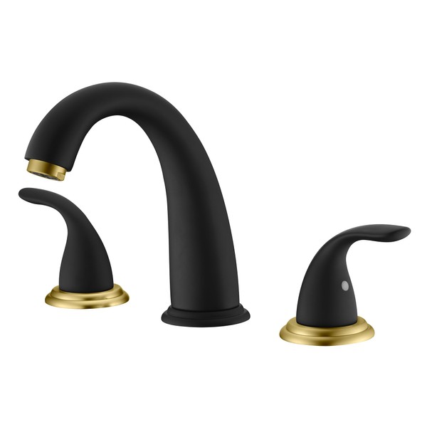 SUMERAIN 2 Handle Widespread Roman Bathtub Faucet Tub Filler with