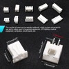 Twidec/500PCS 2.54mm JST Connector Kit with 2/3/4/5/6 Male and Female