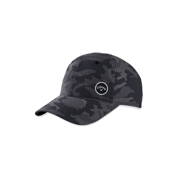 Callaway Golf 2022 Ladies High Tail Adjustable Hat, Adjustable Size, Black Camo Color