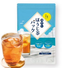Arahataen Chilled Hojicha Tea Pack, 0.2 oz (5 g) x 30 Packs, Shizuoka Tea Japanese Tea, Hojicha Tea Pack, Tea Bag, Made in Shizuoka Prefecture
