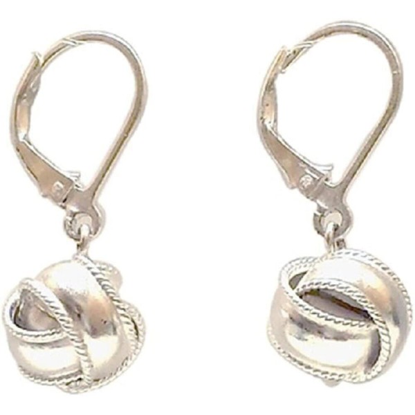 Tisoro Sterling Silver Ball Earrings with Lever backs 8mm -