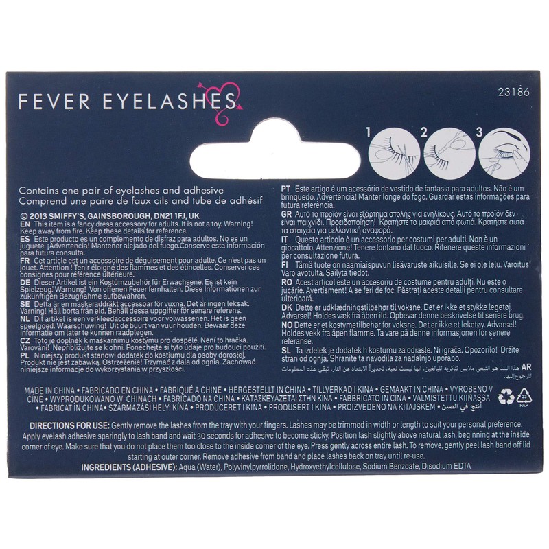 Eyelashes Spiderwebs with Glitter