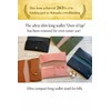 Cowhide Leather, Bill Size, Extra Small Long Wallet, Over'd-lap Mini