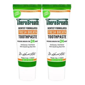 Therabreath Pasta De Dientes Aliento Fresco Boca Seca 2 Pack