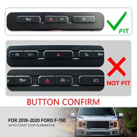NJSBYL Auto Start Stop Eliminator for 2018 2019 2020 F'ord F-150 F-150 R'aptor 2018 2019 2020 2021 Expedition Autostop Eliminator A-off Delete Engine Stop Start System ESS Disable Device Cable