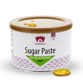 Sugar paste Kosmetex, sugaring paste, sugar for hair removal, 550 g, soft