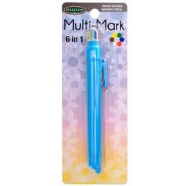 Sullivans Multi-Mark 6 In 1 Water Soluable Marking Pencil - Blue