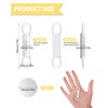 Aecsze 8 Pack Magnetic Pen Holder for Refrigerator, Silicone Magnetic