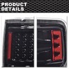 CNNELL LED Tail Lights Assembly Rear lights Compatible with Ford