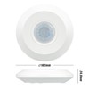 POPP® Electric Switch Slim PIR Motion Sensor 360° 8M IP20