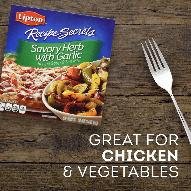 Lipton Recipe Secrets Recipe Soup & Dip Mix, Savory Herb