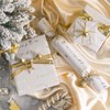 RUSPEPA Christmas Wrapping Paper Roll - Mini Roll - Gold