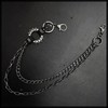 White Fang AZ120 Wallet Chain, Wallet, Fall Prevention, Lock, Keyring,