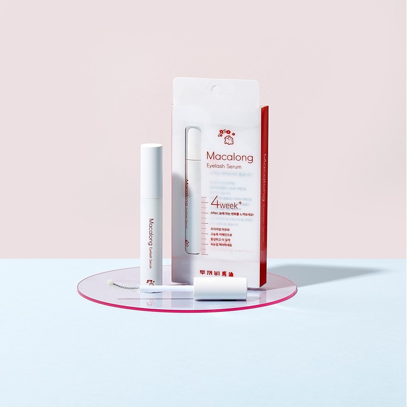 Toad horse oil macaron eyelash nutrition supplement / 두꺼비마유 마카롱