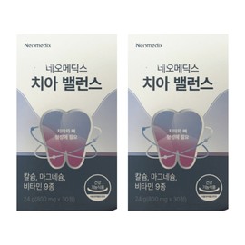 Neomedix Tooth Balance 30 tablets 2 boxes Calcium Magnesium Vitamin Pantothenic Acid Biotin / 네오메딕스 치아밸런스 30정 2박스 칼슘 마그네슘 비타민 판토텐산 비오틴