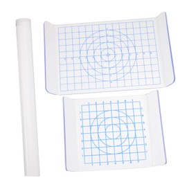 COHEALI 3pcs Clay Sculpting Tools Acrylic Sheet Board Pressure Plate for Polymer Clay Modelling