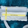 AOGELAN Fluffy Fuzzy Genuine Sheepskin Car Seat Belt Covers for