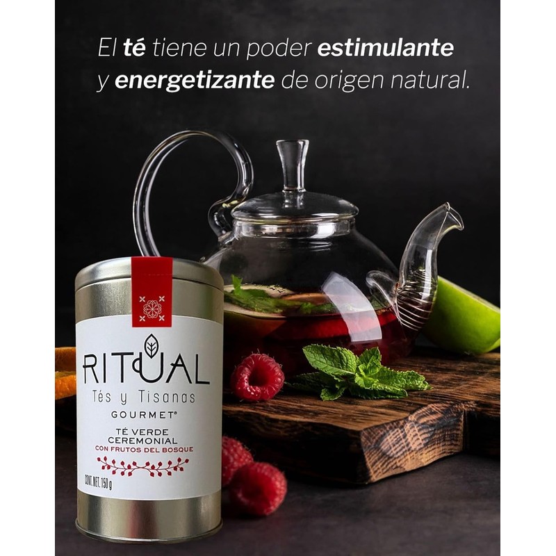 Té verde con frutos del bosque – Ritual Gourmet 150