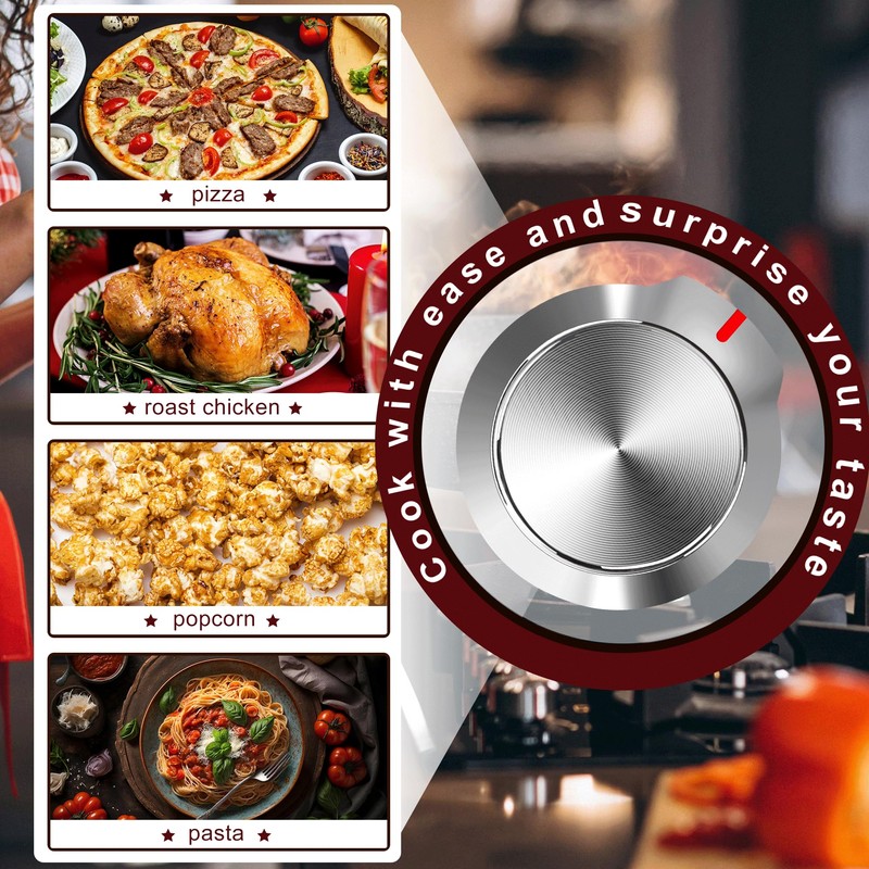 NISHCON W11156487 W10823529 Replacement for Kit.chen-Aid Whirlpool Stove knobs, Replaces