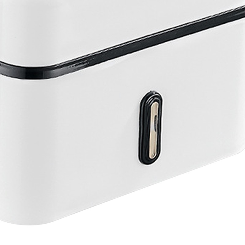 Bathroom Tissue Box Double Layer Suction Cup Wall Mounted Tissue