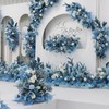 FagusHome Silk Hydrangea Heads 36 Pcs Artificial Flowers Heads and