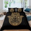Bohemian Duvet Cover Set Single for Kids 3D Printed Indian