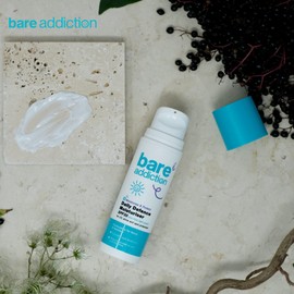 Bare Addiction 50ml Daily Defence Skincare Moisturiser for Spot Protection: Reduces Excess Oils and Controls Shine: SPF30 Sun Protection