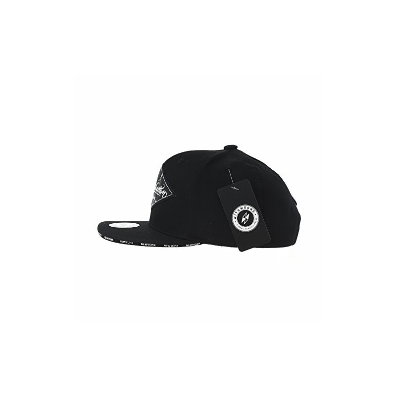 Whimoons TR2934 Hat, 100% Cotton, Straight Cap with Manhattan Logo,