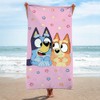 Jay Franco Bluey & Bingo Beach Towel - Pink Kids