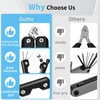 GUITTO Guitar String Winder Cutter, Bridge Pin Puller with 3