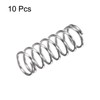 TA-VIGOR 10Pcs Extended Compressed Springs, 8mm OD,0.8mm Wire Size,20mm Length