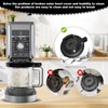 For NC501 Ice Cream Maker Outer Bowl Lid Compatible Ninja