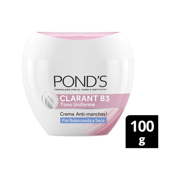 Crema Facial Pond's Clarant B3 Anti Manchas 100 G